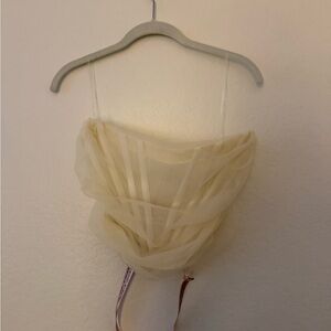 House of CB Cream Corset